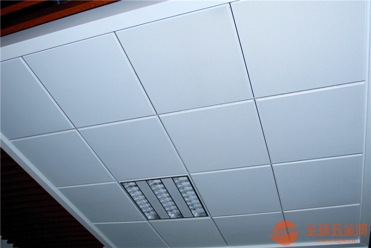 会议室白色平面铝扣板 办公室吊顶白色铝扣板 铝扣板x厂家