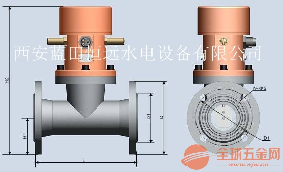 挡板式示流信号器