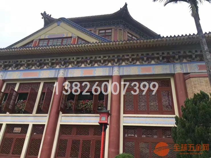 外墙装饰木纹铝方管焊接铝窗花 外墙装饰木纹铝方管焊接铝窗花