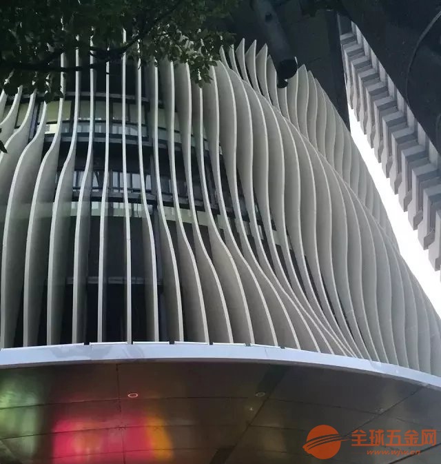 清远写字楼弧形铝方通尺寸材质