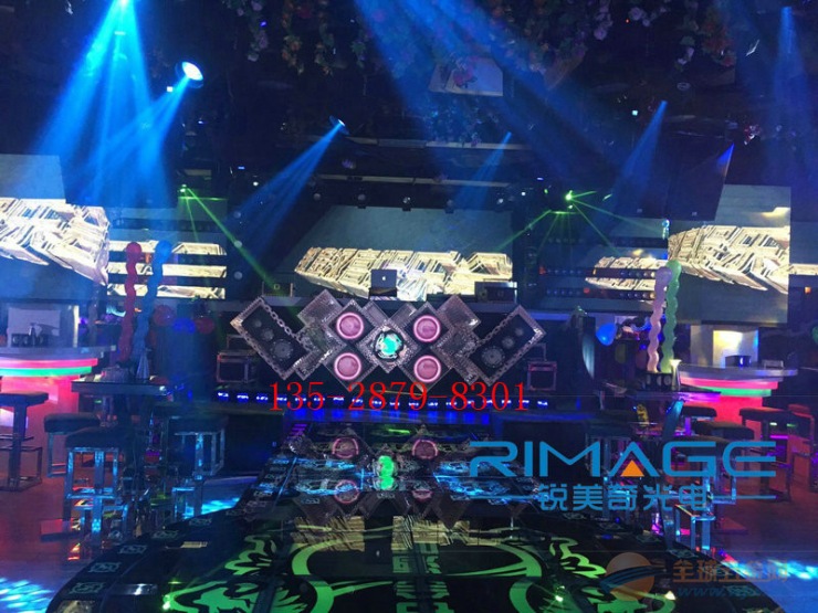 郴州酒吧dj台裸眼3d dj台异形led屏价格