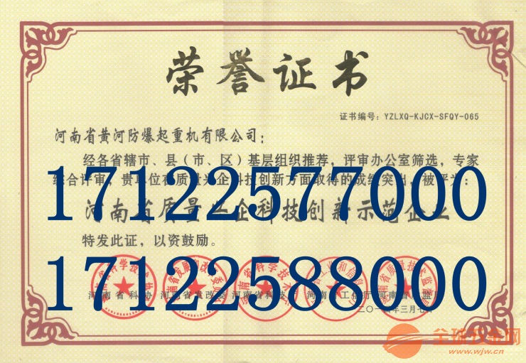 咸阳武功县防爆桥式起重机【不只是防爆】