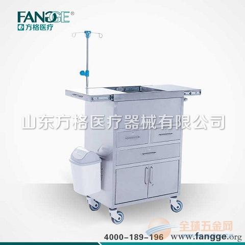 不锈钢抢救车价格,高强度简约化抢救车厂家 不锈钢抢救车