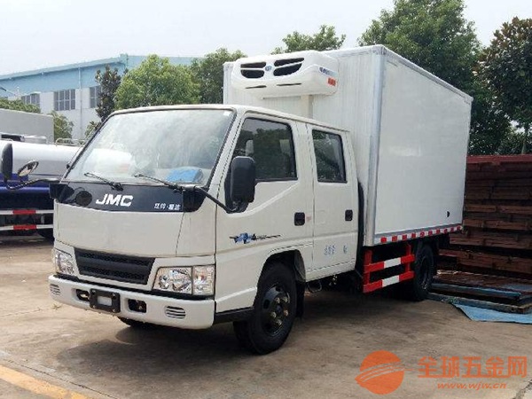 新款江铃顺达冷藏车双排座冷冻车厂家报价 保温车
