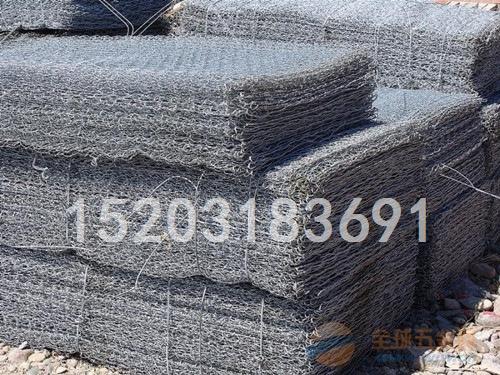 3.0mm粗的镀锌格宾石笼网|10*12cm镀锌格宾石笼网 金属建材