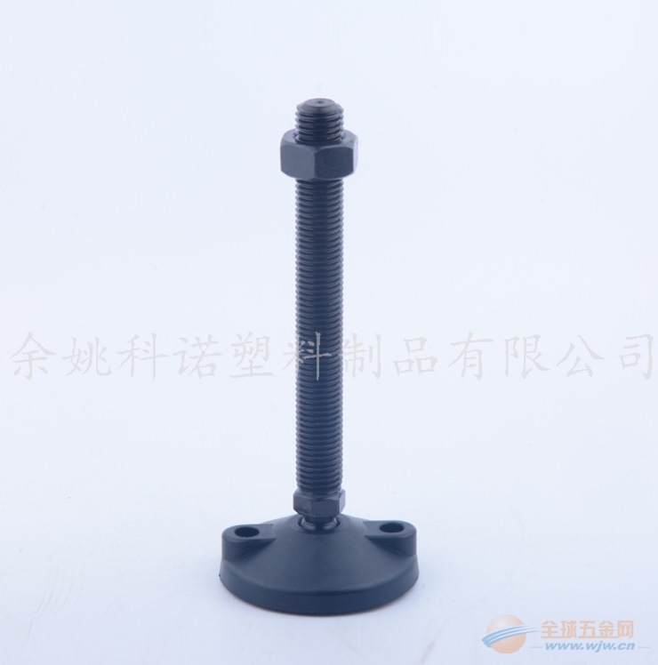厂家XX质碳钢发黑调节脚 工业机械调节脚 调整脚