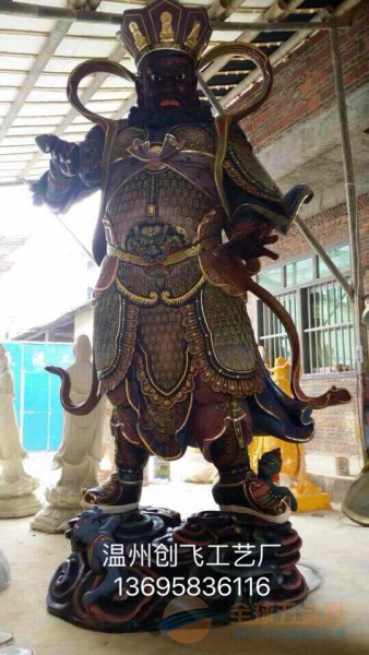四大金刚做像订做图片 四大天王