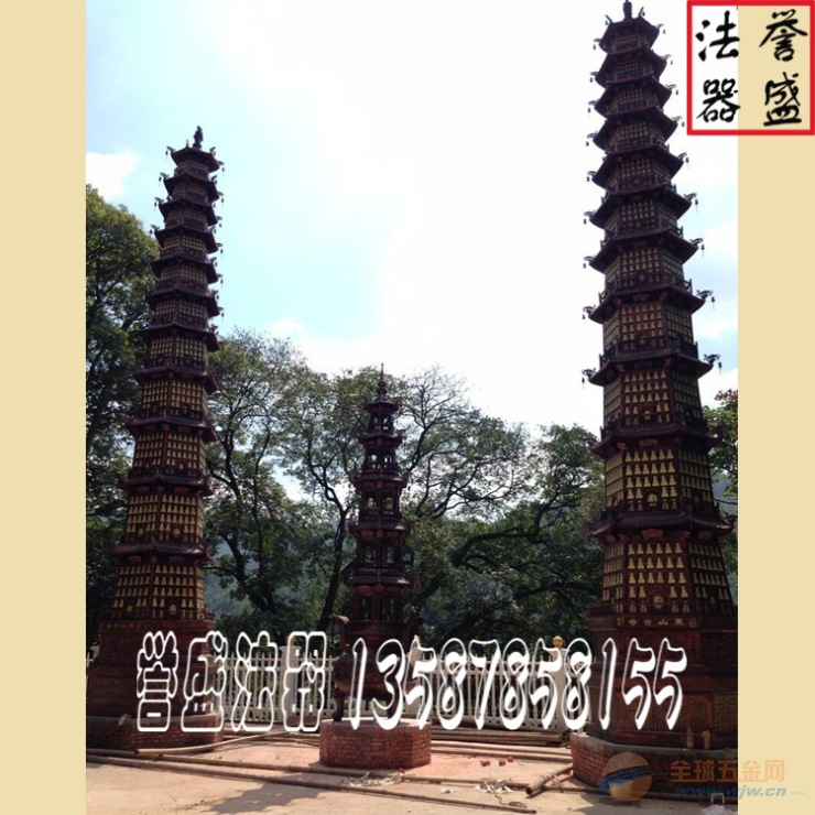 温州大型千佛塔生产厂家(誉盛法器) 千佛塔