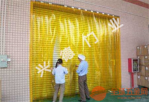 定做XDM彩色pvc门帘 空调透明塑料软门 卷帘门