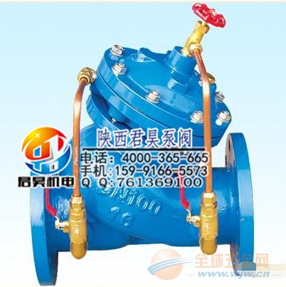 铸铁多功能水泵控制阀JD745X-16西安水泵控制阀 控制阀