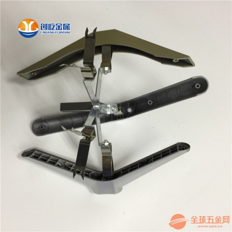 东莞电镀加工厂自动线涂装治具挂架 喷油工具钢片设计