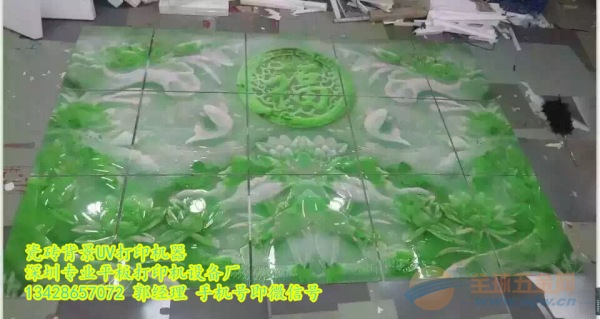 深圳龙润彩印制造机/石塑板UV平板打印机 数码印刷机