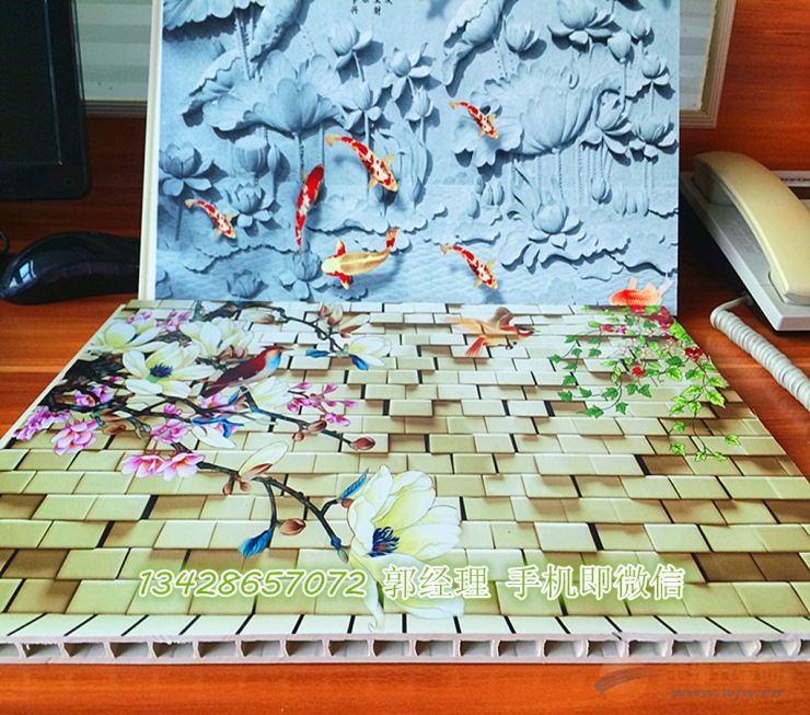 集成墙板3D打印机/竹木纤维护墙板打印机 数码印刷机