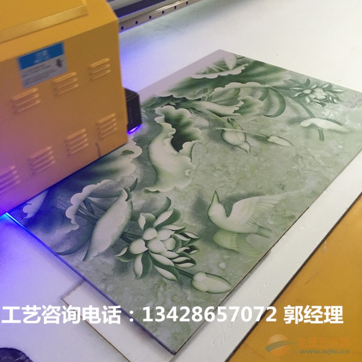 石膏板UV彩绘机多少钱一台 石膏板UV彩绘机