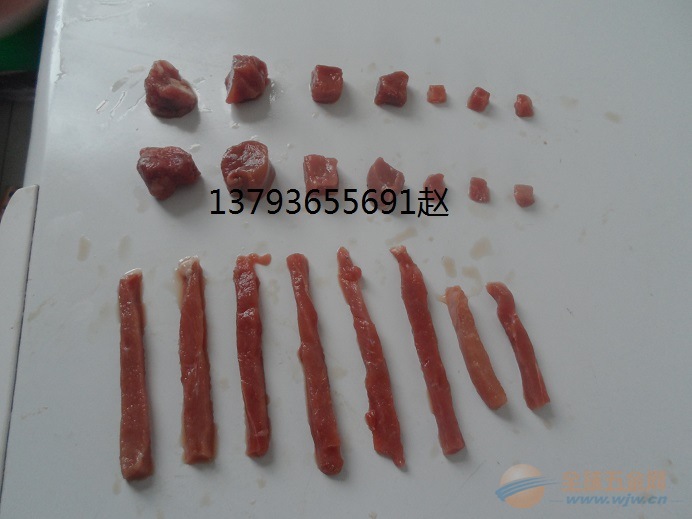 鲜鸡肉切条机 肉制品加工设备