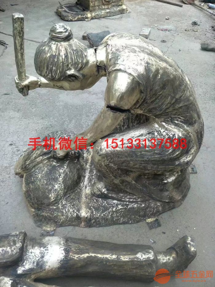 洗衣服雕塑 人物铜雕塑 厂家