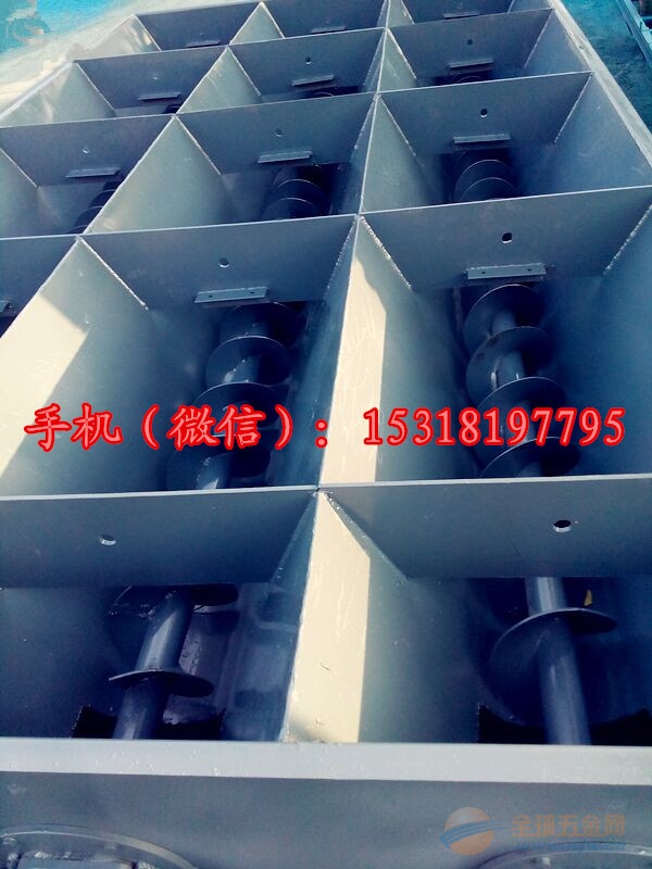 一体型敞口螺旋输送机 螺旋提升机厂家 输送设备