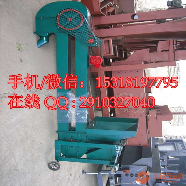 长沙垂直料斗提升机 稻谷颗粒瓦斗式垂直输送机
