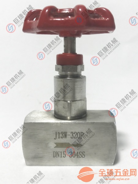 厂家X不锈钢针型截止阀 J13W-160P不锈钢截止阀 内螺纹截止阀 不锈钢针型截止阀