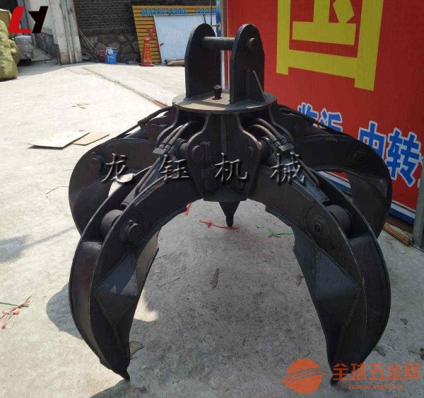 海南挖土机液压废品抓料器供应商_液压废品抓料器 液压废品抓料器