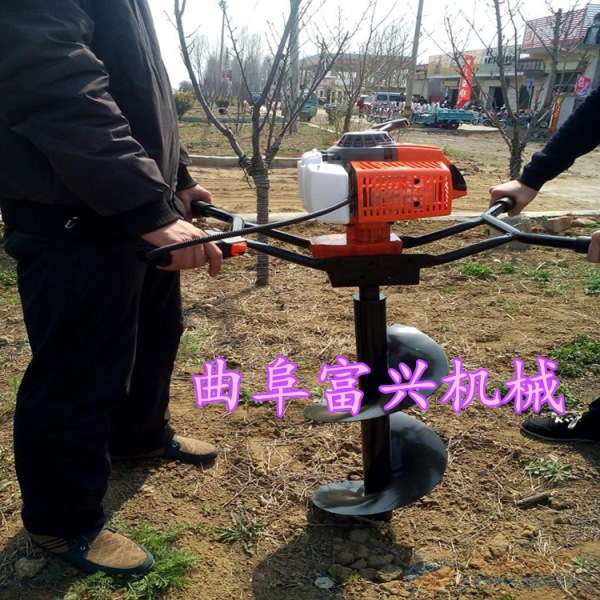 打坑机型号规格大棚打桩挖坑机大直径挖坑机 手提挖坑机钻眼机