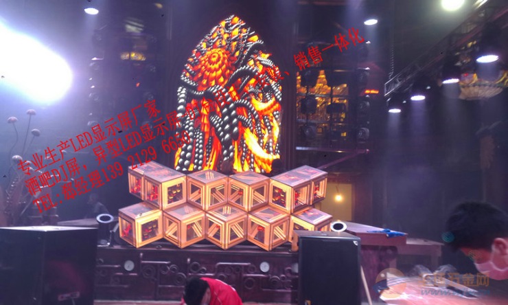 酒吧DJ台异型显示屏电视墙该怎么选择 酒吧DJ台异型显示屏电视墙该怎么选择