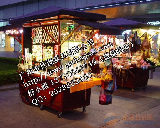 石家庄乐园售货亭防腐木花车饮料商亭户外岗亭