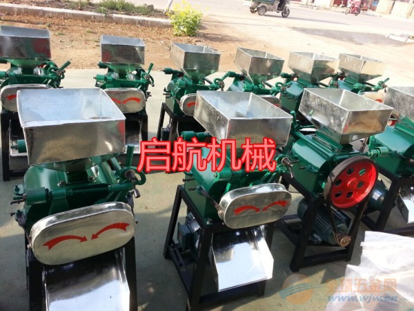 四川省 豆扁成型机 小型粮食挤扁机 新款压扁机