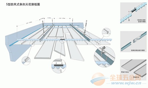 温州加油站防风铝条扣德普龙生产厂家 加油站防风铝条扣