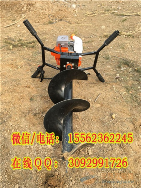 汽油栽树挖坑机 果园打孔机 便携式植树挖坑机 林业机械
