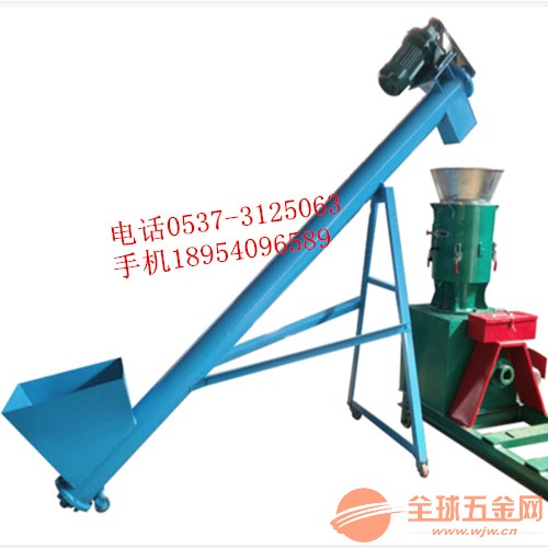 倾斜上料螺旋提升机 粉料螺旋绞龙 徐