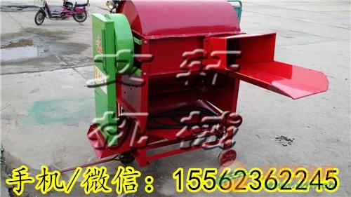 洛阳市玉米黄豆脱粒机 文轩高效谷物收获脱粒机械