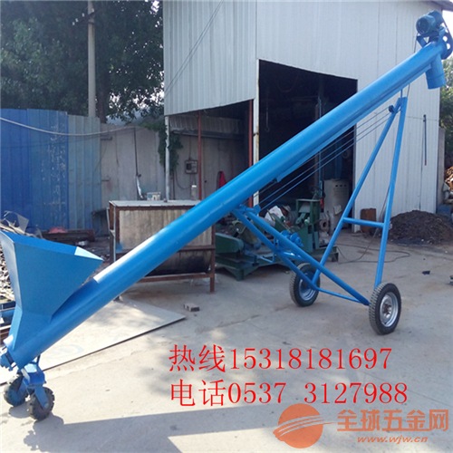 颗粒物料螺旋上料机 不锈钢提升机x8 输送设备