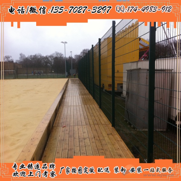 潮州厂家按需设计开发区新型双横丝护栏网 双夹丝围栏云浮铁丝网包施工