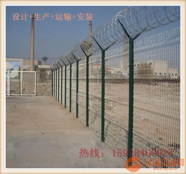 加工定做 深圳机场镀锌护栏网 中山铁路浸塑围栏网 桥梁隔离网 铁丝网