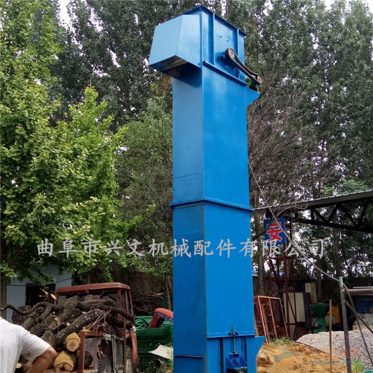 石英砂瓦斗上料机 链条钢斗式提升机 水泥粉垂直上料机 农业运输机械