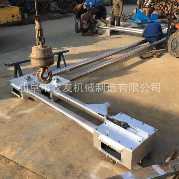 碳酸钙粉Z型管链提升系统 管链上料机厂家定做 农友牌管链输送机