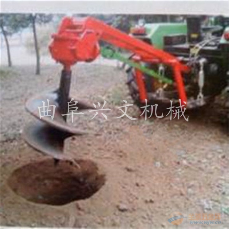 低价批发零售电线杆立柱打眼机 树木种植汽油挖坑机 挖坑机
