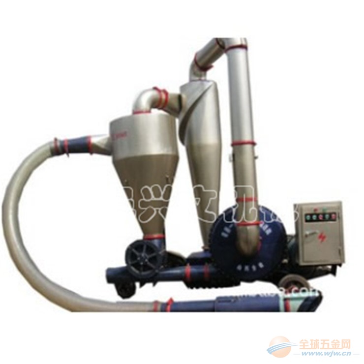 X定制标准罗茨风机吸粮机 内置除尘设备粉煤灰气力输送机 气力输送机
