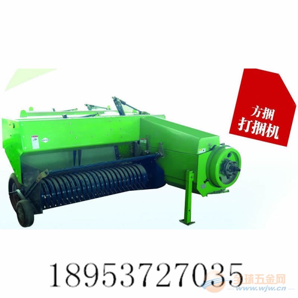 青贮秸秆打捆机型号多样,选择来大地机械 场上作业机械