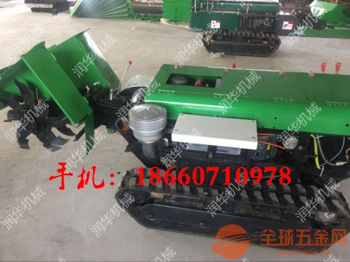 果园旋耕除草机 自走式大棚开欧吉 履带式除草机 高低矮果园履带式自走式开沟机