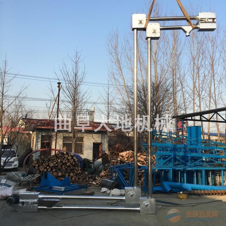 石墨粉提升机管链输送机价格 大地牌管链提升机