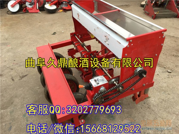 4行6行谷子精播机 家用小型播种机价格 种植机械