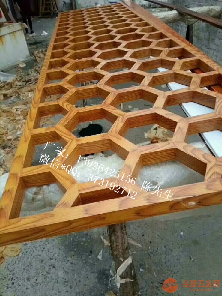 仿古木色屏风 仿古装饰材料