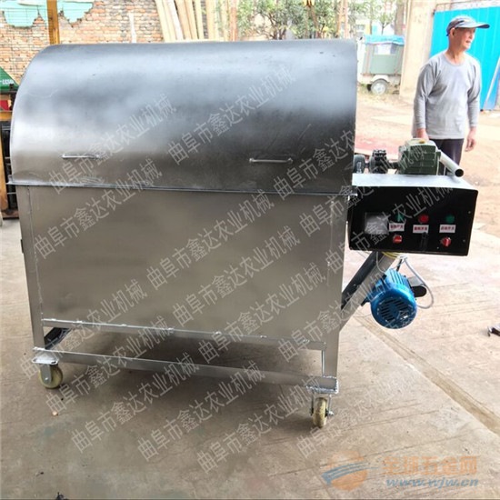 多功能瓜子炒货机 立式圆桶25型燃气高效炒货机 螺旋榨油机 多功能瓜子炒货机