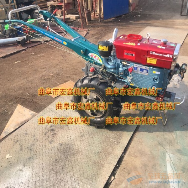 厂家X微耕机 小型四驱旋耕机新型 可带犁开沟松土除草 旋耕除草机
