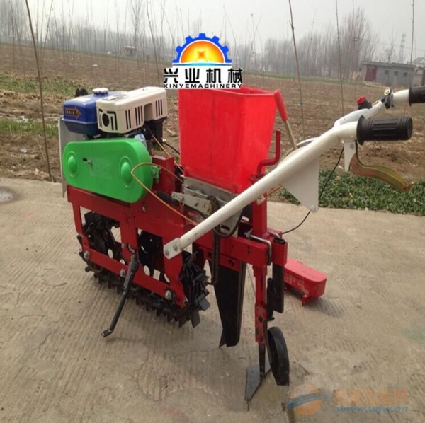 定做小型自走式挖蒜机 对表皮没伤害挖蒜机图片