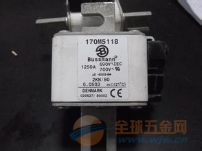 170M5110一级代理美国BUSSMANN快速熔断器