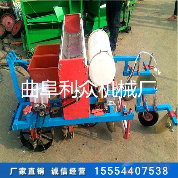 【供应小麦玉米播种机覆膜机】山东蔬菜西瓜播种施肥喷药机 施肥机械