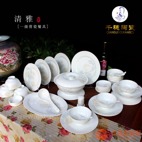 高档陶瓷餐具用途有哪些 高档餐具定制礼品套装 景德镇餐具用途和种类